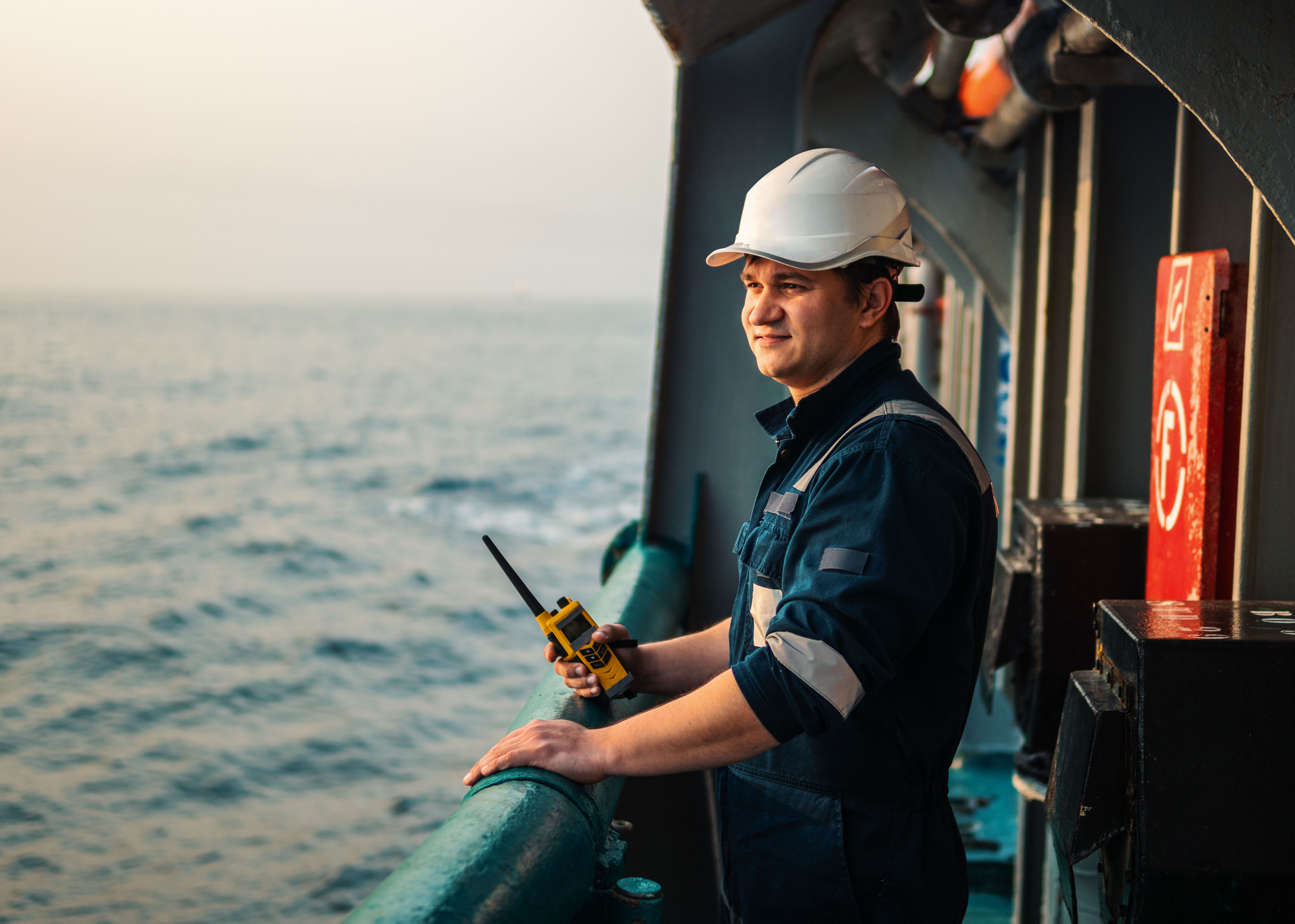 Marine Deck Officer at deck