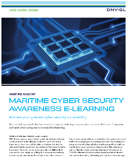 E-learning on cybersecurity awareness