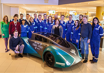 DNV GL Fuel Fighter launch 2016 team photo