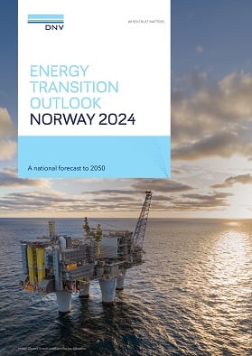 Energy Transition Outlook Norway 2024 report front cover