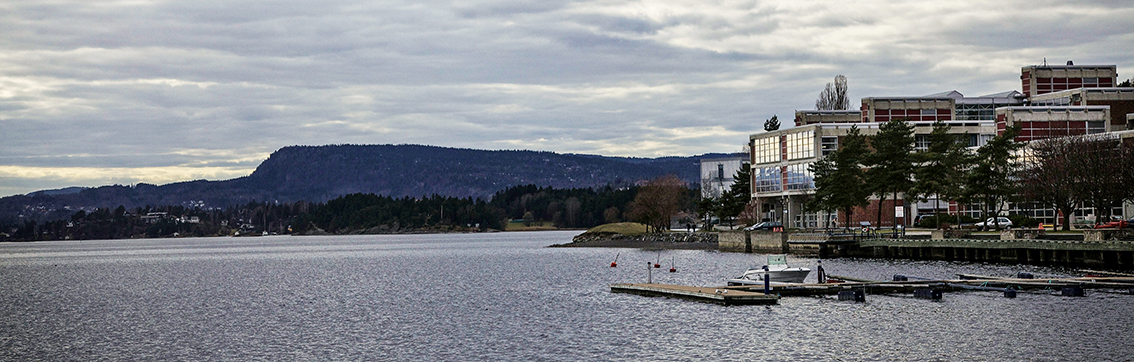 Headquarter at Høvik seen from the seaside