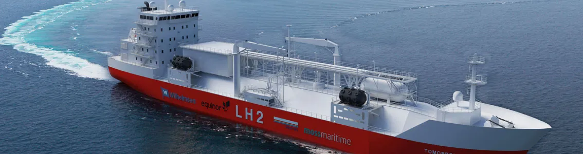 Hydrogen Ship collaboration between Moss Maritime, Equinor, Wilhelmsen and DNV GL