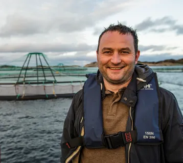 Kim André Karlsen, account manager with responsibility for salmon farming in DNV GL 