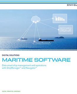 Maritime software brosjyre