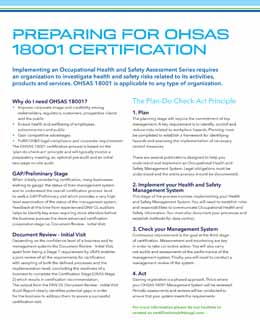 Forbered deg på OHSAS 18001