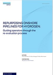 Repurposing onshore pipelines for hydrogen: Guiding operators through the re-evaluation process Repurposing onshore pipelines for hydrogen: Guiding operators through the re-evaluation process